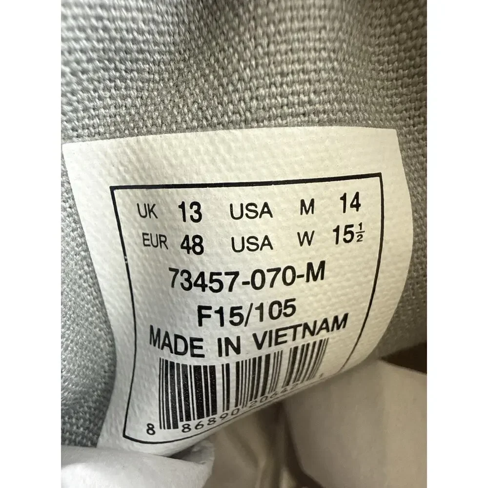 Palladium Baggy Canvas Boots Gray Fold Down High Top Men’s US 14 EU 48 73457